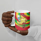 Mali Independence Day Ceramic Mug West African Kora Musician Cultural