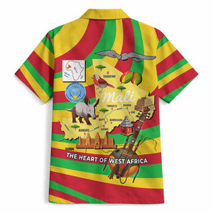 Mali Independence Day Hawaiian Shirt West African Kora Musician Cultural