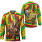 Mali Independence Day Hockey Jersey West African Kora Musician Cultural