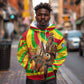 Mali Independence Day Hoodie West African Kora Musician Cultural