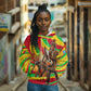 Mali Independence Day Hoodie West African Kora Musician Cultural
