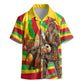 Mali Independence Day Kid Hawaiian Shirt West African Kora Musician Cultural