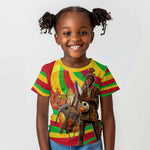 Mali Independence Day Kid T shirt West African Kora Musician Cultural