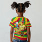 Mali Independence Day Kid T shirt West African Kora Musician Cultural