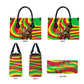 Mali Independence Day Leather Bag West African Kora Musician Cultural