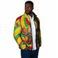 Mali Independence Day Padded Jacket West African Kora Musician Cultural