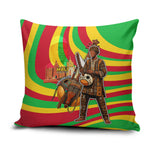 Mali Independence Day Pillow Cover West African Kora Musician Cultural