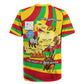 Mali Independence Day Rugby Jersey West African Kora Musician Cultural