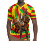 Mali Independence Day Rugby Jersey West African Kora Musician Cultural