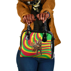 Mali Independence Day Shoulder Handbag West African Kora Musician Cultural