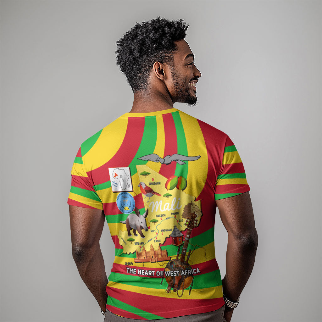 Mali Independence Day T shirt West African Kora Musician Cultural