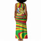 Mali Independence Day Tank Maxi Dress West African Kora Musician Cultural