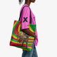 Mali Independence Day Tote Bag West African Kora Musician Cultural