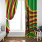 Mali Independence Day Window Curtain West African Kora Musician Cultural