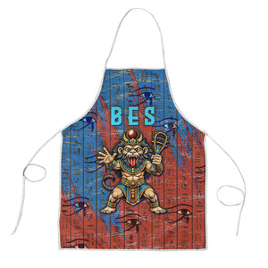 Bes Apron Ancient Egyptian Hieroglyphs and Sacred Symbols Ancient Myth - African Pride