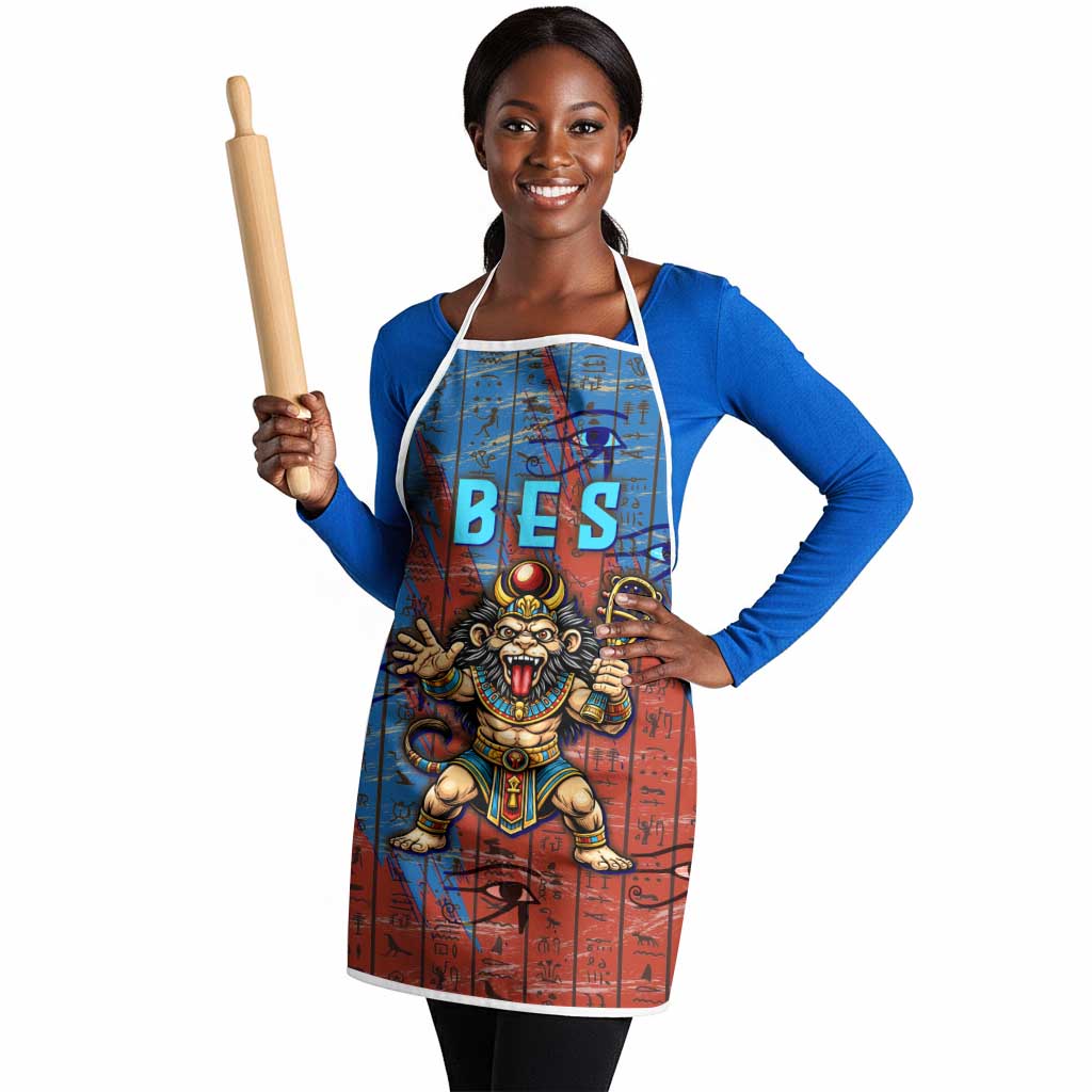 Bes Apron Ancient Egyptian Hieroglyphs and Sacred Symbols Ancient Myth - African Pride