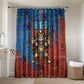 Bes Bathroom Set Ancient Egyptian Hieroglyphs and Sacred Symbols Ancient Myth - African Pride