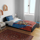 Bes Bedding Set Ancient Egyptian Hieroglyphs and Sacred Symbols Ancient Myth - African Pride