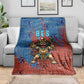 Bes Blanket Ancient Egyptian Hieroglyphs and Sacred Symbols Ancient Myth - African Pride