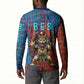 Bes Button Sweatshirt Ancient Egyptian Hieroglyphs and Sacred Symbols Ancient Myth