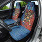 Bes Car Seat Cover Ancient Egyptian Hieroglyphs and Sacred Symbols Ancient Myth - African Pride