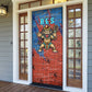 Bes Door Cover Ancient Egyptian Hieroglyphs and Sacred Symbols Ancient Myth - African Pride