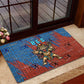 Bes Rubber Doormat Ancient Egyptian Hieroglyphs and Sacred Symbols Ancient Myth - African Pride