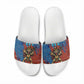Bes Slide Sandals Ancient Egyptian Hieroglyphs and Sacred Symbols Ancient Myth - African Pride