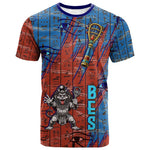 Bes T shirt Ancient Egyptian Hieroglyphs and Sacred Symbols Ancient Myth - African Pride