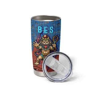 Bes Tumbler Cup Ancient Egyptian Hieroglyphs and Sacred Symbols Ancient Myth - African Pride