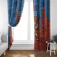 Bes Window Curtain Ancient Egyptian Hieroglyphs and Sacred Symbols Ancient Myth - African Pride