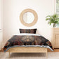 Bes Ancient Egyptian Bedding Set with Leopard Print Ankh and Eye of Horus Egyptian Deity Tribute - African Pride