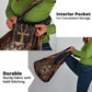 Bes Ancient Egyptian Grocery Bag with Leopard Print Ankh and Eye of Horus Egyptian Deity Tribute - African Pride