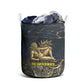 Geb Laundry Basket Ancient Egyptian Cracked Earth and Wheat Illustration Egyptian Earth God - African Pride