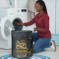 Geb Laundry Basket Ancient Egyptian Cracked Earth and Wheat Illustration Egyptian Earth God - African Pride