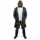 Geb Cloak Ancient Egyptian Cracked Earth and Wheat Illustration Egyptian Earth God - African Pride