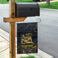 Geb Garden Flag Ancient Egyptian Cracked Earth and Wheat Illustration Egyptian Earth God - African Pride
