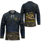 Geb Hockey Jersey Ancient Egyptian Cracked Earth and Wheat Illustration Egyptian Earth God - African Pride