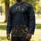 Geb Hockey Jersey Ancient Egyptian Cracked Earth and Wheat Illustration Egyptian Earth God - African Pride
