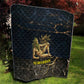 Geb Quilt Ancient Egyptian Cracked Earth and Wheat Illustration Egyptian Earth God - African Pride