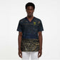 Geb Scrub Top Ancient Egyptian Cracked Earth and Wheat Illustration Egyptian Earth God - African Pride