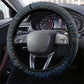 Geb Steering Wheel Cover Ancient Egyptian Cracked Earth and Wheat Illustration Egyptian Earth God - African Pride