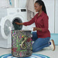 Geb Ancient Egyptian Laundry Basket with Serpent Throne and Snake Skin Texture Egyptian Earth God Tribute - African Pride