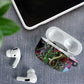 Geb Ancient Egyptian AirPods Case with Serpent Throne and Snake Skin Texture Egyptian Earth God Tribute - African Pride