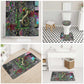 Geb Ancient Egyptian Bathroom Set with Serpent Throne and Snake Skin Texture Egyptian Earth God Tribute - African Pride