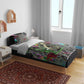 Geb Ancient Egyptian Bedding Set with Serpent Throne and Snake Skin Texture Egyptian Earth God Tribute - African Pride