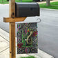 Geb Ancient Egyptian Garden Flag with Serpent Throne and Snake Skin Texture Egyptian Earth God Tribute - African Pride