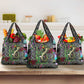 Geb Ancient Egyptian Grocery Bag with Serpent Throne and Snake Skin Texture Egyptian Earth God Tribute - African Pride