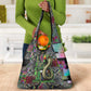 Geb Ancient Egyptian Grocery Bag with Serpent Throne and Snake Skin Texture Egyptian Earth God Tribute - African Pride