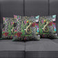 Geb Ancient Egyptian Pillow Cover with Serpent Throne and Snake Skin Texture Egyptian Earth God Tribute - African Pride